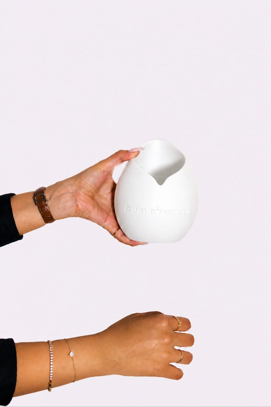 Tohar - washing cup - white - model (02)