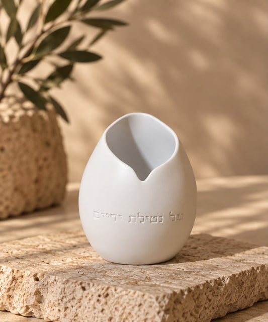 Tohar - washing cup - white - model (02)