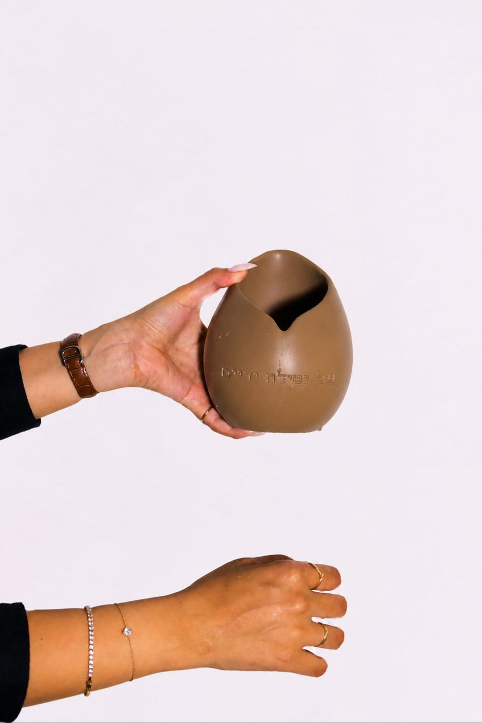 Handmade pitcher Atarà Stone model - Clay color