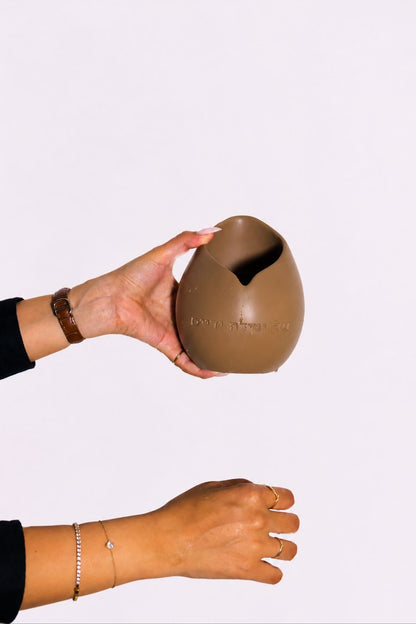Handmade pitcher Atarà Stone model - Clay color