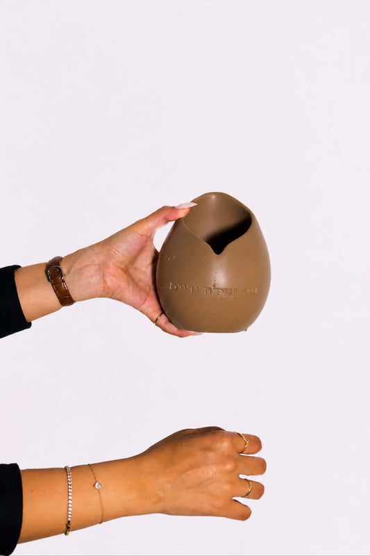 Handmade pitcher Atarà Stone model - Clay color